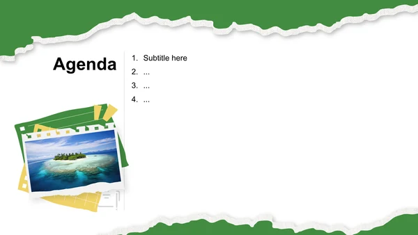 绿色简约风应届生求职作品集展示PPT主题