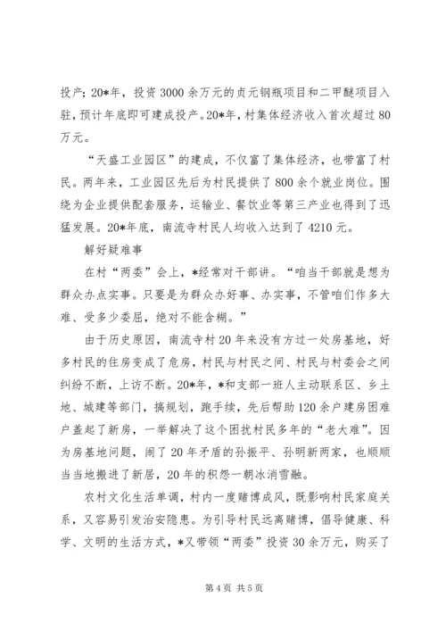 村党支部书记典型事迹材料 (2).docx