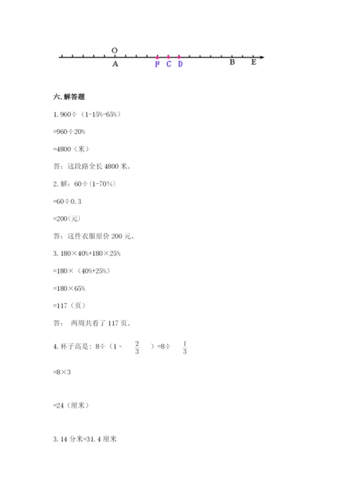 冀教版六年级下册期末真题卷附答案【典型题】.docx