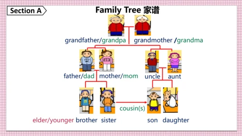Unit 2 This is my sister 单元复习课件