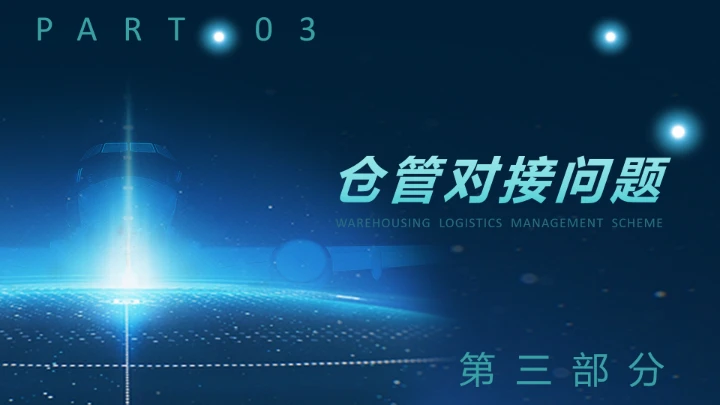 物流行业仓储物流管理方案PPT模版