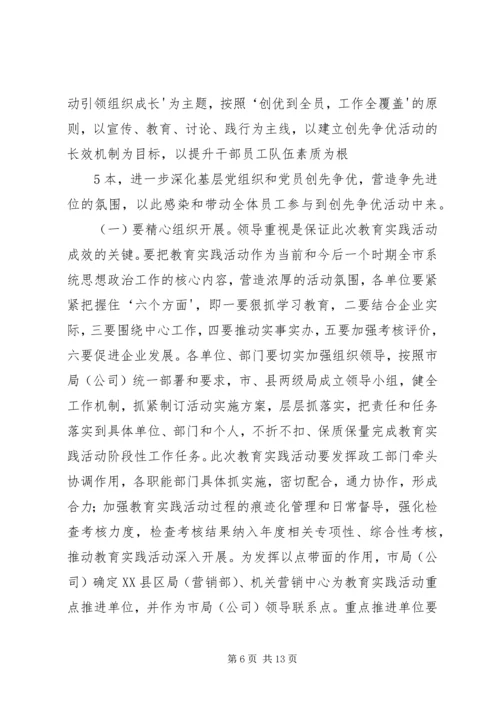 在全市系统“235”教育实践活动动员大会上的讲话.docx