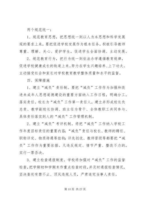 规范办学行为工程实施方案.docx