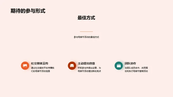 共庆母亲节 营销共赢