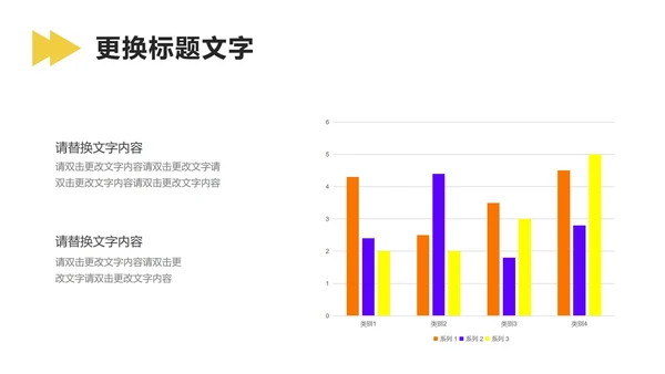 黄色简约风毕业论文答辩PPT模板
