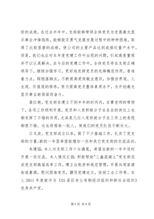 支部党员大会评议记录.docx