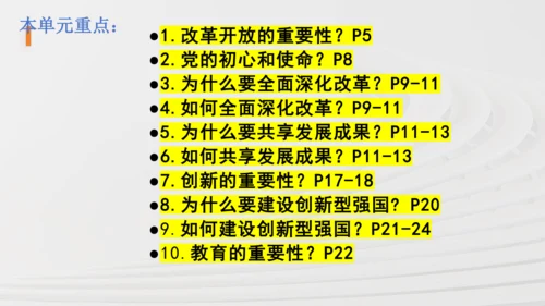 九上道法第一单元《富强与创新》复习课件(共36张PPT)