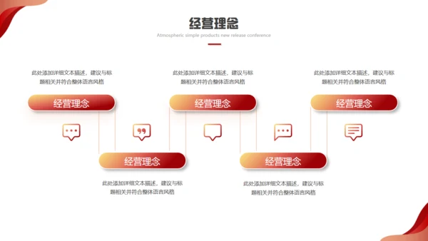 科技赋能智领未来发布会红色通用PPT模板