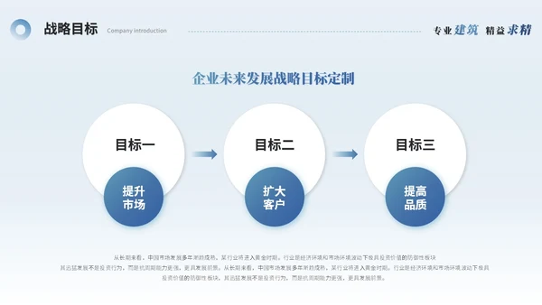 简约商务建筑公司介绍建筑企业介绍ppt模板