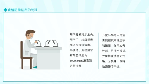 幼儿园防传染PPT模板