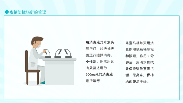 幼儿园防传染PPT模板