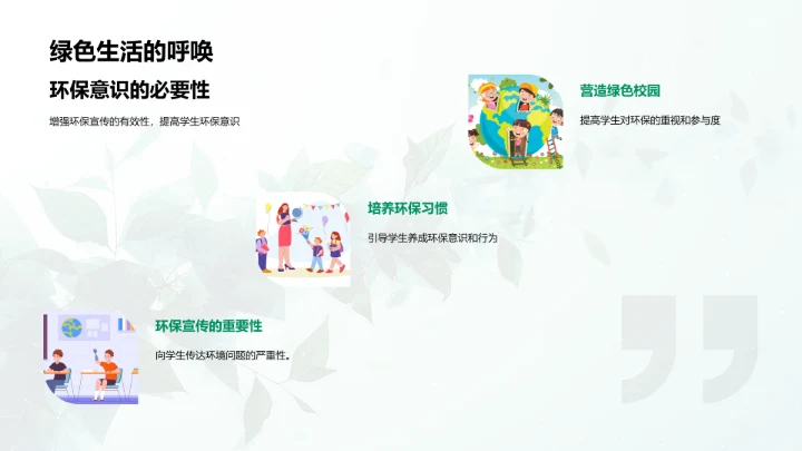 环保营销在校园的推广