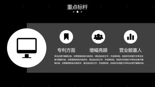 高级几何数据经营分析汇报总结PPT模板