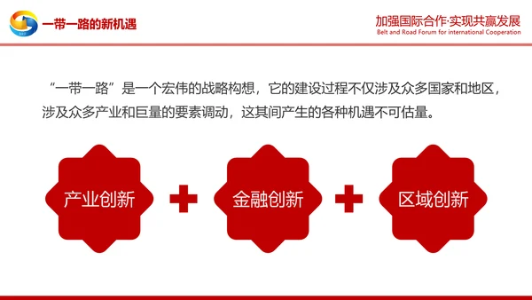详细解读一带一路战略丝绸之路PPT模板