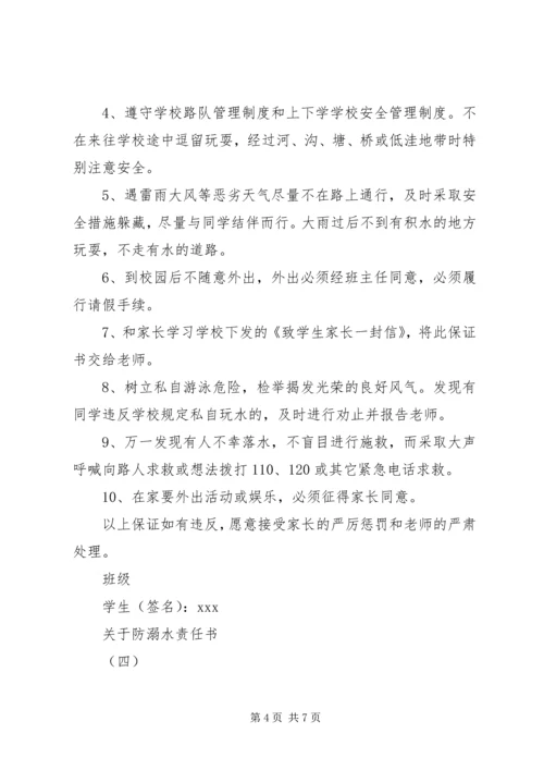 关于防溺水责任书.docx