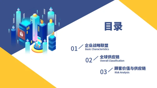 公司战略供应链管理通用PPT模板