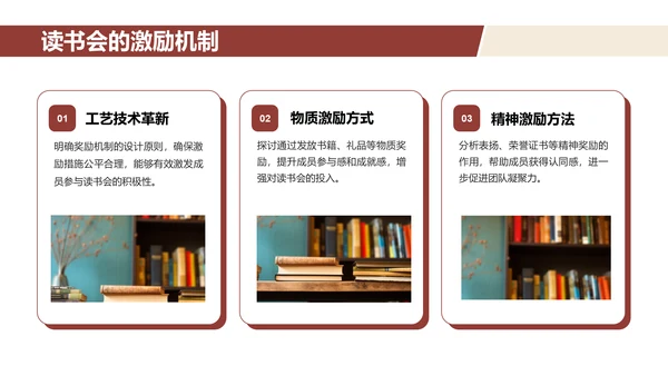 棕色3D风团队读书分享会PPT模板
