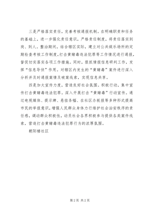 镇(街)打击“黄赌毒”违法犯罪专项行动方案 (4).docx