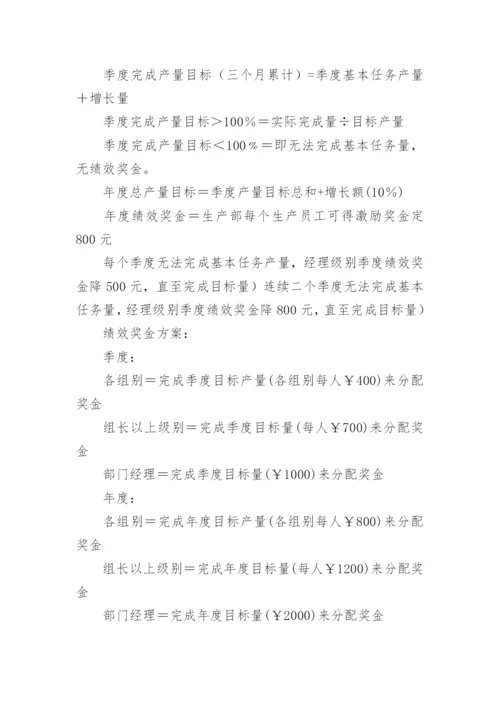 生产部员工激励方案.docx