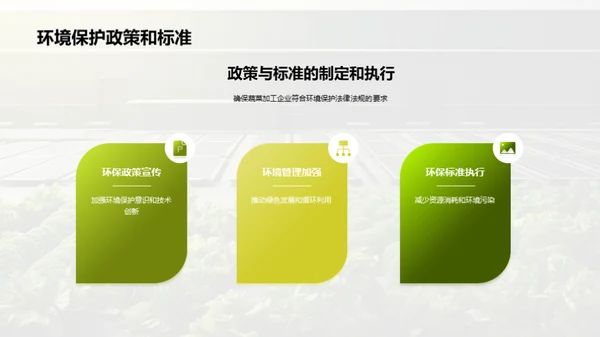 绿色蔬菜：环保加工