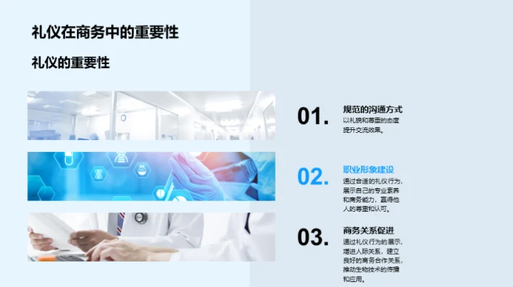 生物科技与商务礼仪