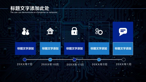 全球化智能网络科技有限公司工作汇报通用PPT模板
