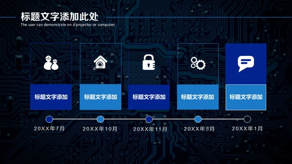 全球化智能网络科技有限公司工作汇报通用PPT模板