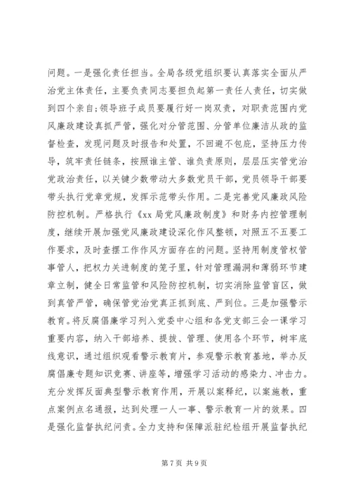 最新落实全面从严治党主体责任工作计划范文.docx