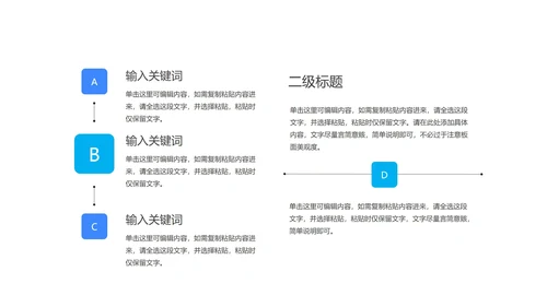 蓝色居家隔离防护注意事项汇报PPT模板