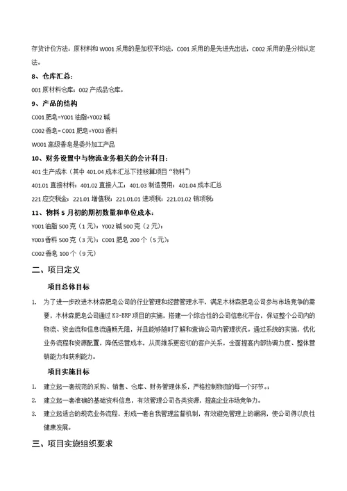 项目实施的方案书