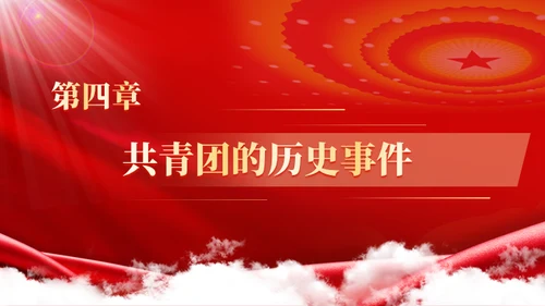 共青团光辉历史通用PPT