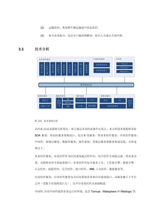 物联网RFID海关物流监控系统解决专项方案.docx