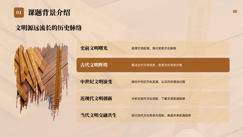 国学传统文化论文答辩通用PPT模版