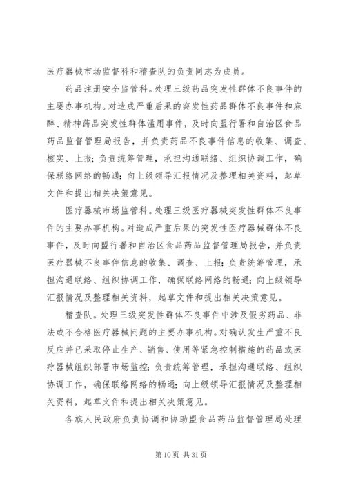 药品严重突发性群体不良事件应急预案 (2).docx