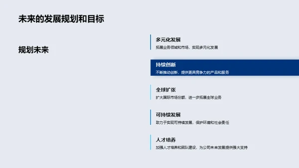 走向未来：公司策略解析