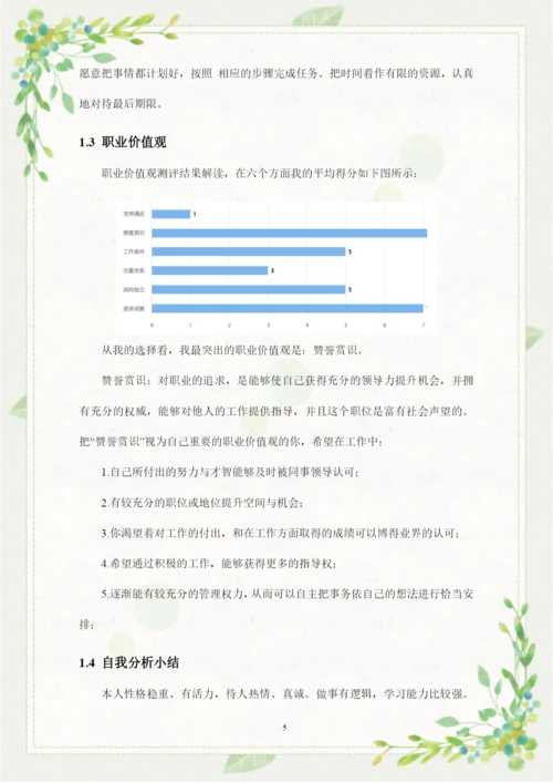 20页7100字审计专业职业生涯规划.docx