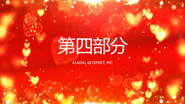 红色生日快乐生日派对纪念册视频PPT