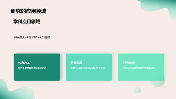 学科探秘之路