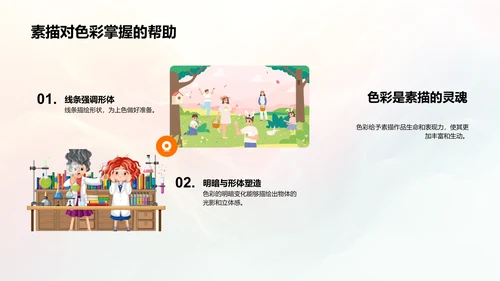 素描与色彩技巧教学