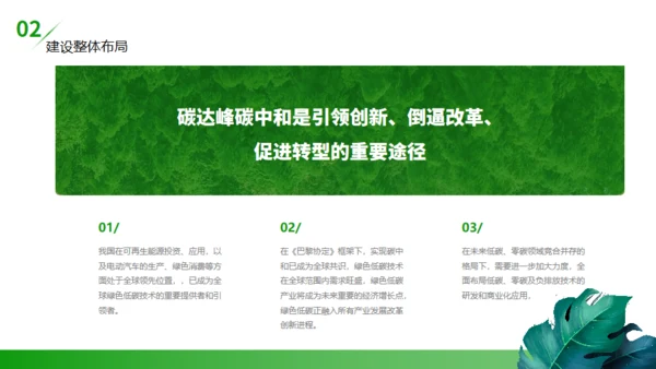 碳达峰碳中和低炭经济环境保护通用PPT模板