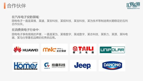 公司企业招商引资宣传介绍PPT模板