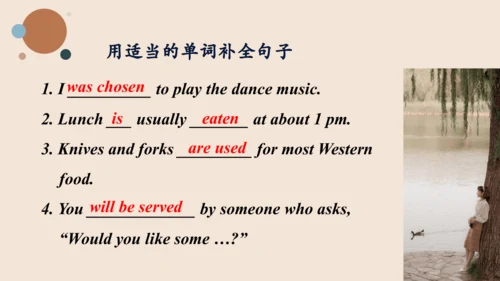 Module 6 Eating together Unit 3 Language in use  课
