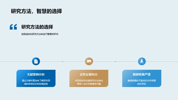 管理学研究之旅