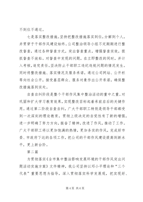 城投公司集中整治情况汇报2篇.docx