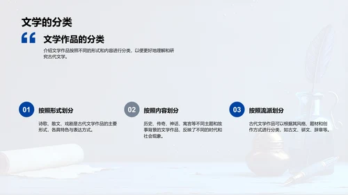 古文名著解析报告PPT模板