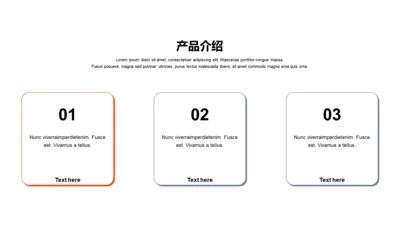 扁平PPT产品介绍