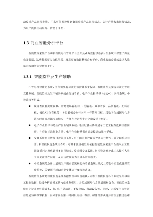 用友智能工厂解决专项方案.docx