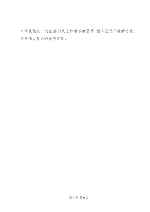 民族团结进步宣传资料.docx