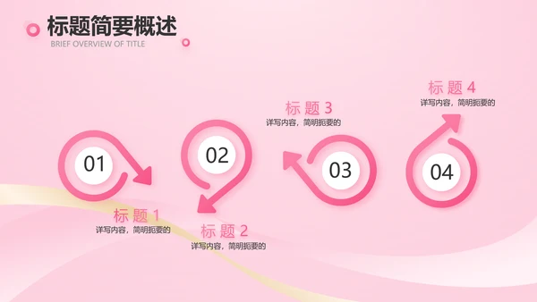 气质粉色工作总结汇报商务PPT