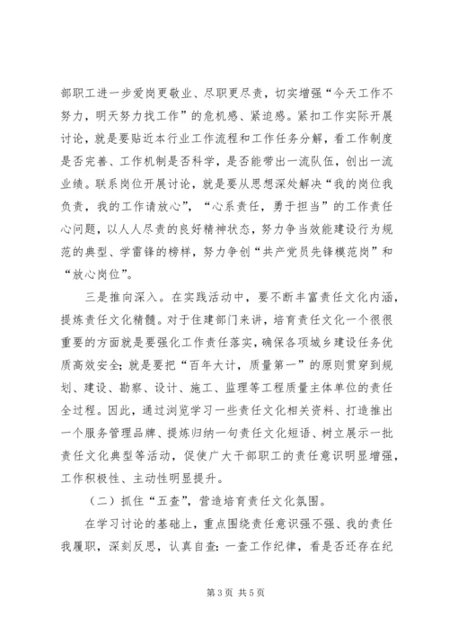 住建局责任文化工作意见.docx